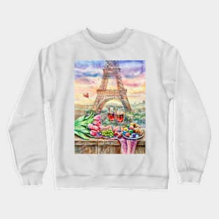 Paris France Crewneck Sweatshirt